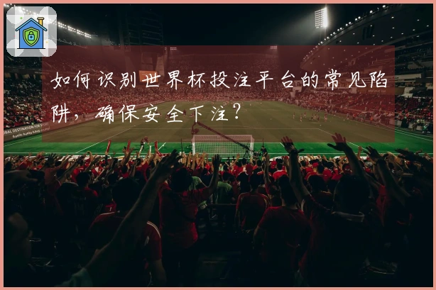 如何识别世界杯投注平台的常见陷阱，确保安全下注？