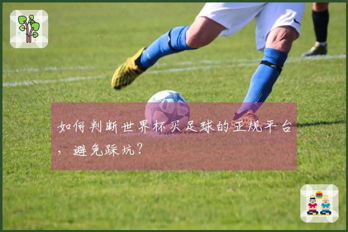 如何判断世界杯买足球的正规平台，避免踩坑？