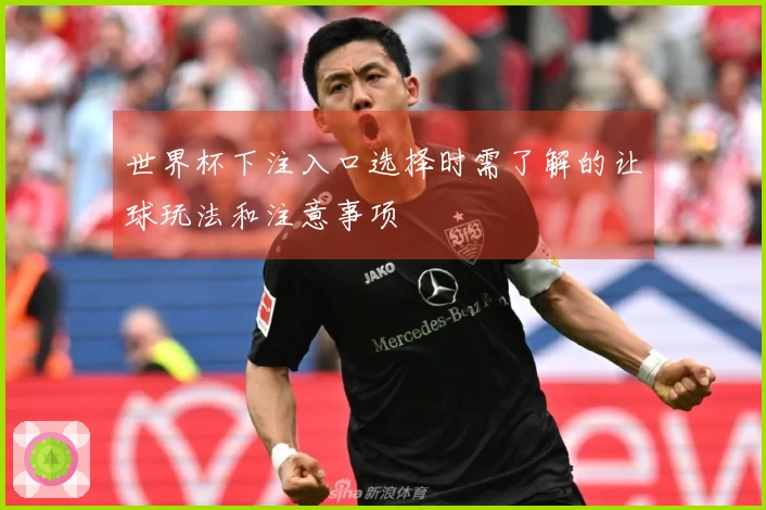 世界杯下注入口选择时需了解的让球玩法和注意事项