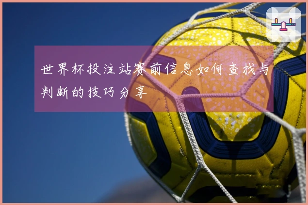 世界杯投注站赛前信息如何查找与判断的技巧分享