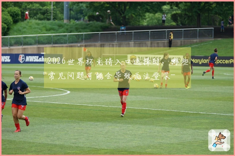 2026世界杯竞猜入口选择时，哪些常见问题可能会导致无法登录-